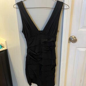 Forever 21 Elegant Black Bodycon Dress